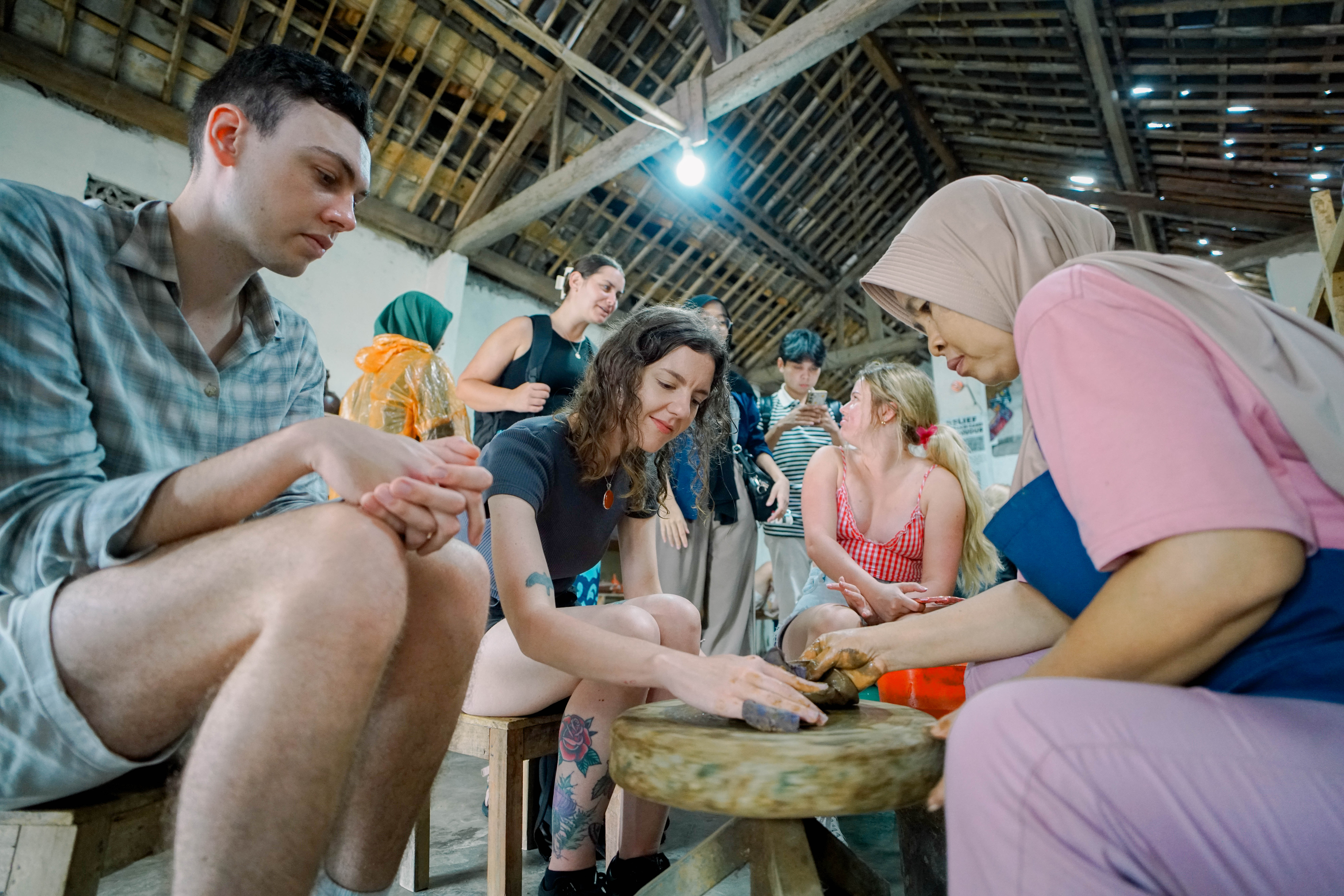 AMERTA exchange students at Griffith University